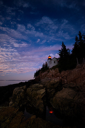 Dawn at Bass Harbor